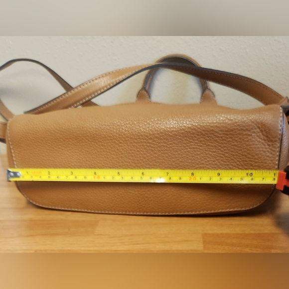Michael Kors Romy Medium Sized Tan Leather Backpack - Picture 9 of 11